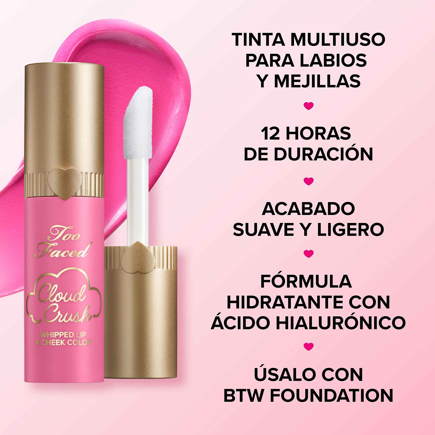 LIP & CHEEK TINT (BLUSH LÍQUIDO MULTIUSOS)